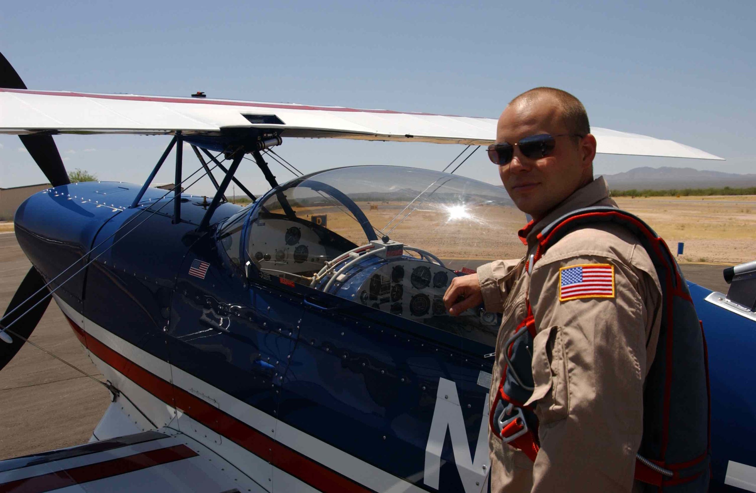 Chris with the Pitts Chris with the Pitts