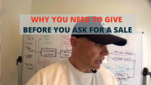 Give Before You Sell