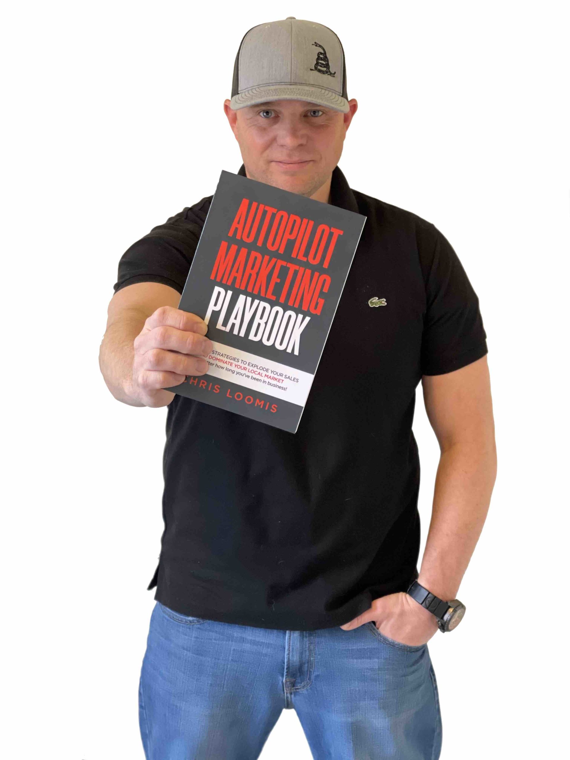Chris Book Launch Chris Loomis' book Autopilot Marketing Playbook